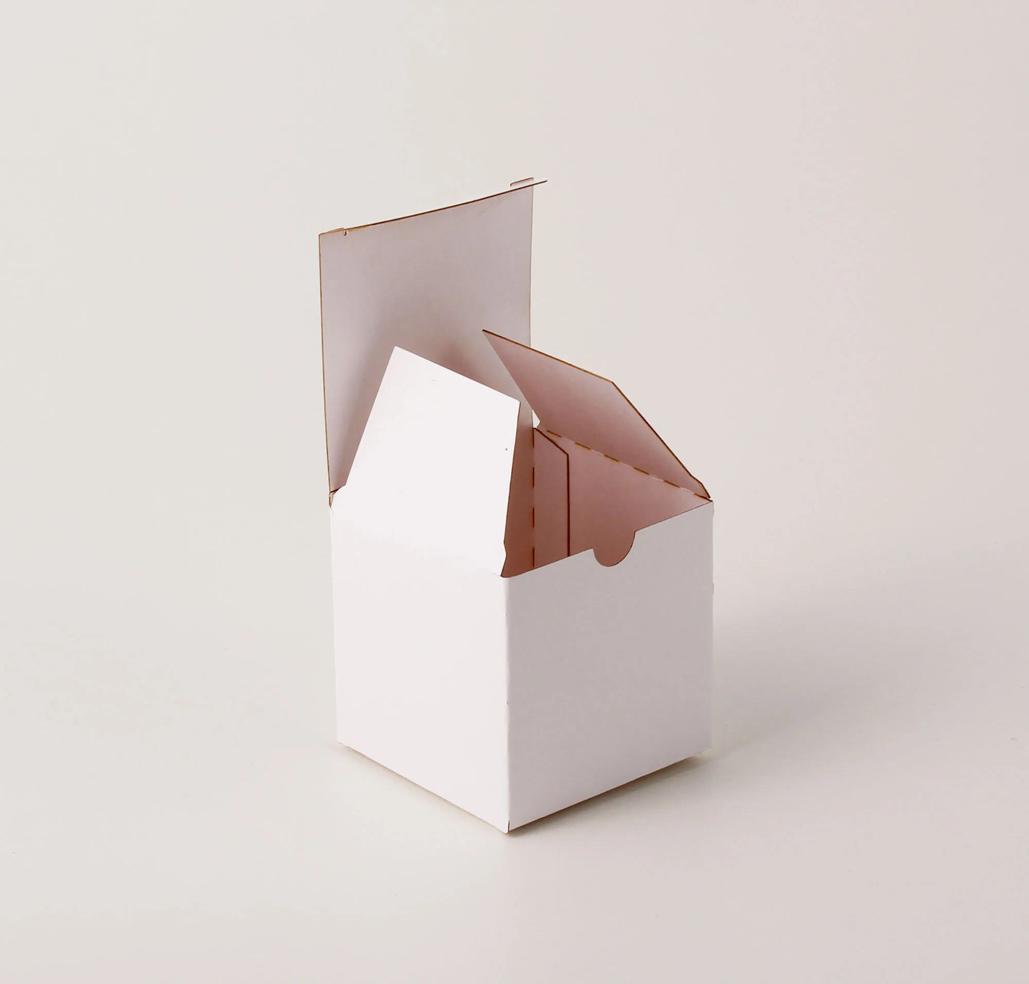 Caixa Branca - Triplex ( 6 x 6 x 6 cm ) - 50 Unidades - Imagem 2