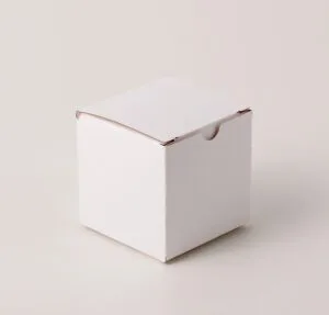Caixa Branca - Triplex ( 6 x 6 x 6 cm ) - 50 Unidades