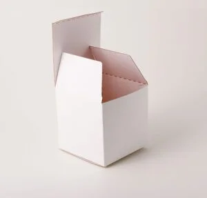 Caixa Branca - Papel Triplex ( 10 x 10 x 10 cm ) - 50 Unidades