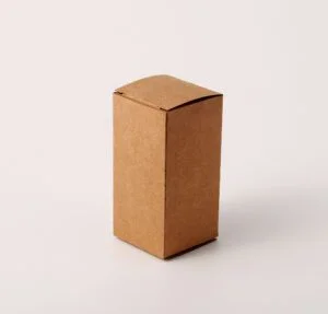 Caixa Para Garrafa Kraft ( 8 x 8 x 25 cm ) - 25 unidades
