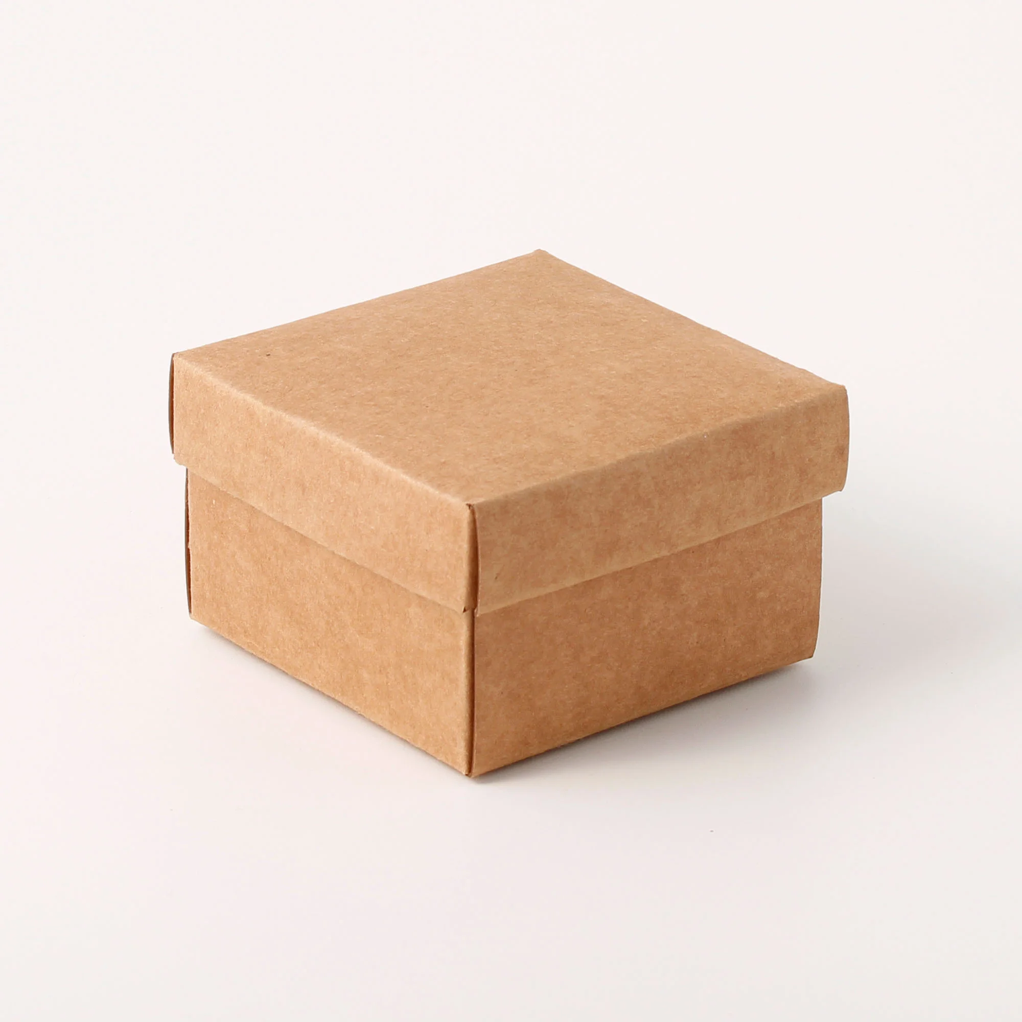 Caixa Kraft - Tampa e Fundo ( 8 x 8 x 5 cm ) - 50 unidades - Imagem 2