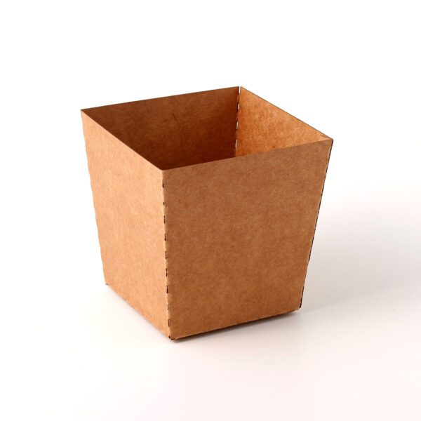 Cachepot - Kraft  ( 7,5 x 7,5 x 9,5 cm ) - 25 unidades