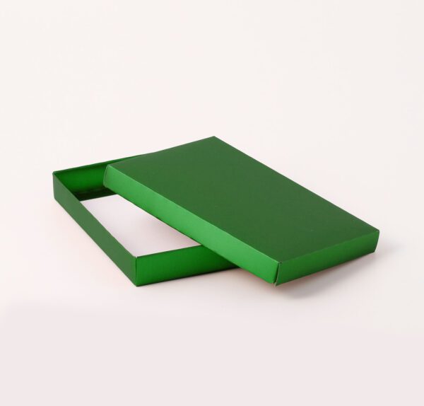 Caixa Tampa e Fundo - Verde Fosco ( 14 x 10 x 2 cm ) - 100 unidades - Imagem 2