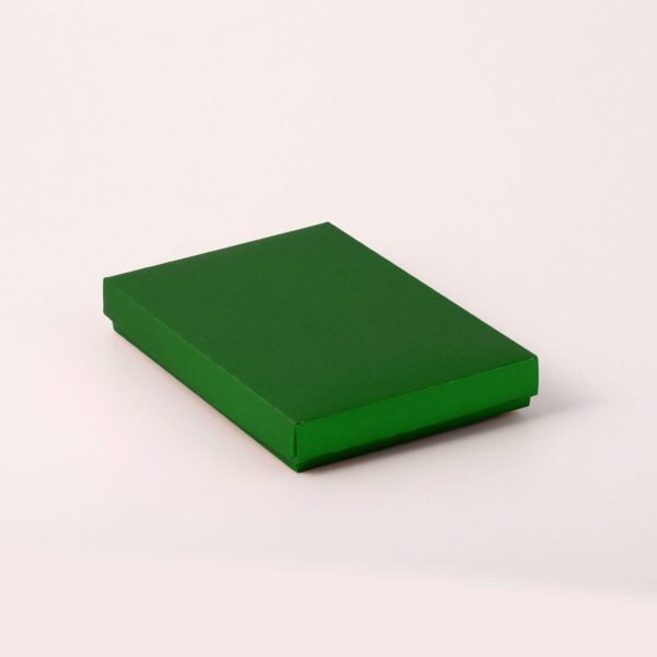 Caixa Tampa e Fundo - Verde Fosco ( 14 x 10 x 2 cm ) - 100 unidades