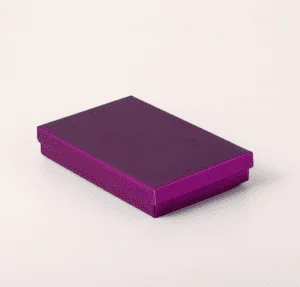 Caixa Tampa e Fundo - Lilás Fosco ( 12 x 8 x 2 cm ) - 100 unidades
