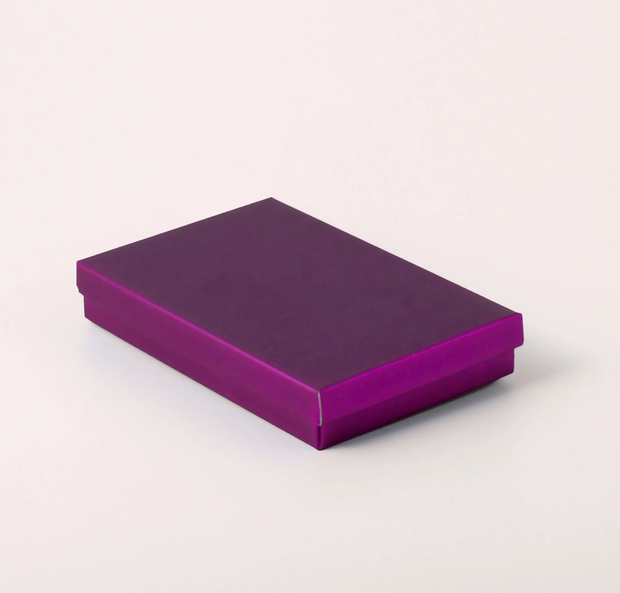 Caixa Tampa e Fundo - Lilás Fosco ( 12 x 8 x 2 cm ) - 100 unidades