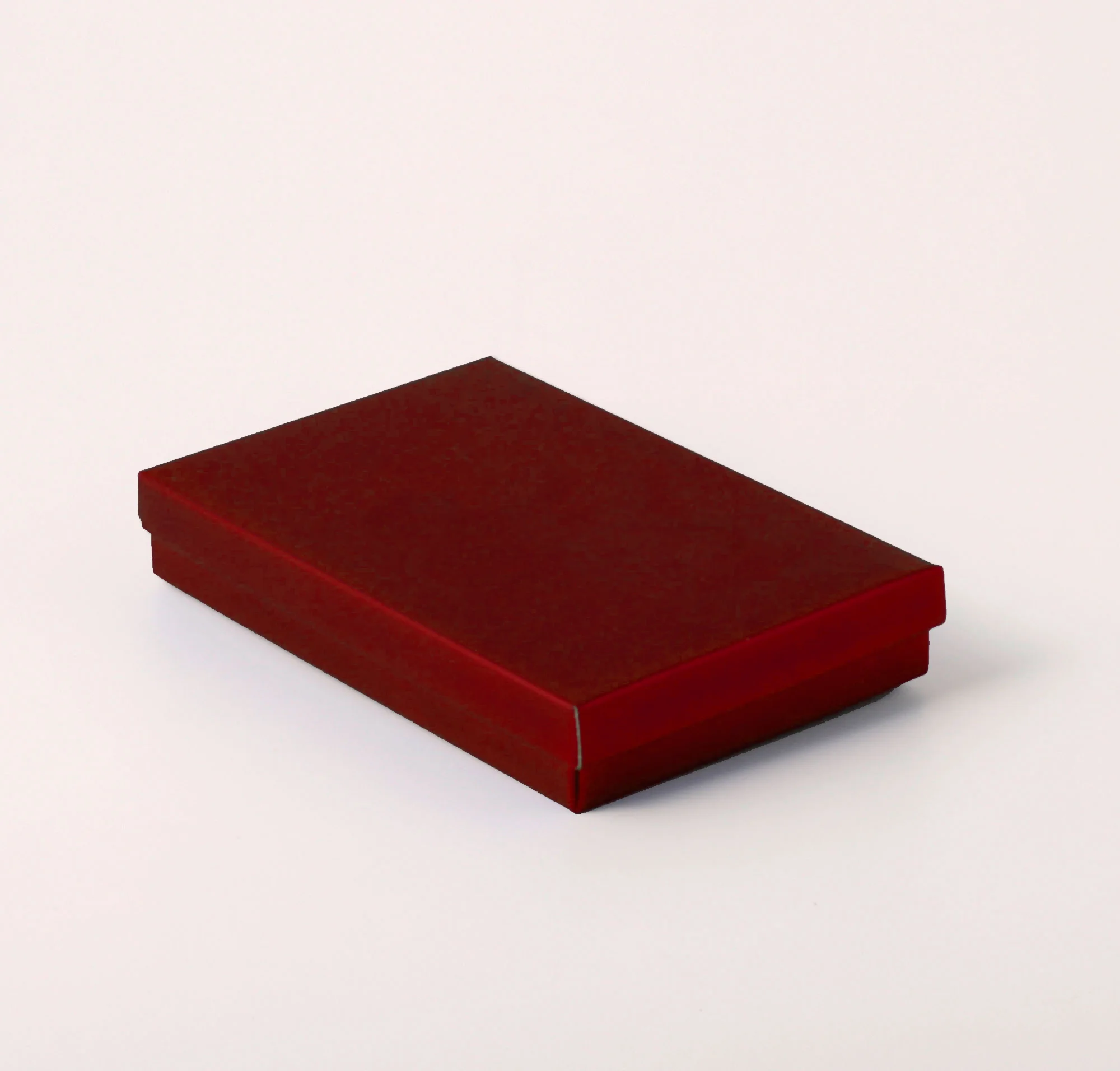 Caixa Tampa e Fundo - Vinho Fosco ( 12 x 8 x 2 cm ) - 100 unidades - Imagem 3