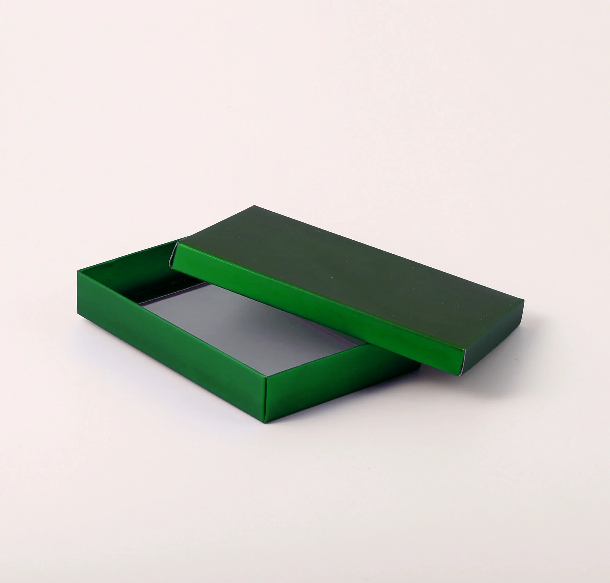 Caixa Tampa e Fundo - Verde Fosco ( 12 x 8 x 2 cm ) - 100 unidades - Imagem 2