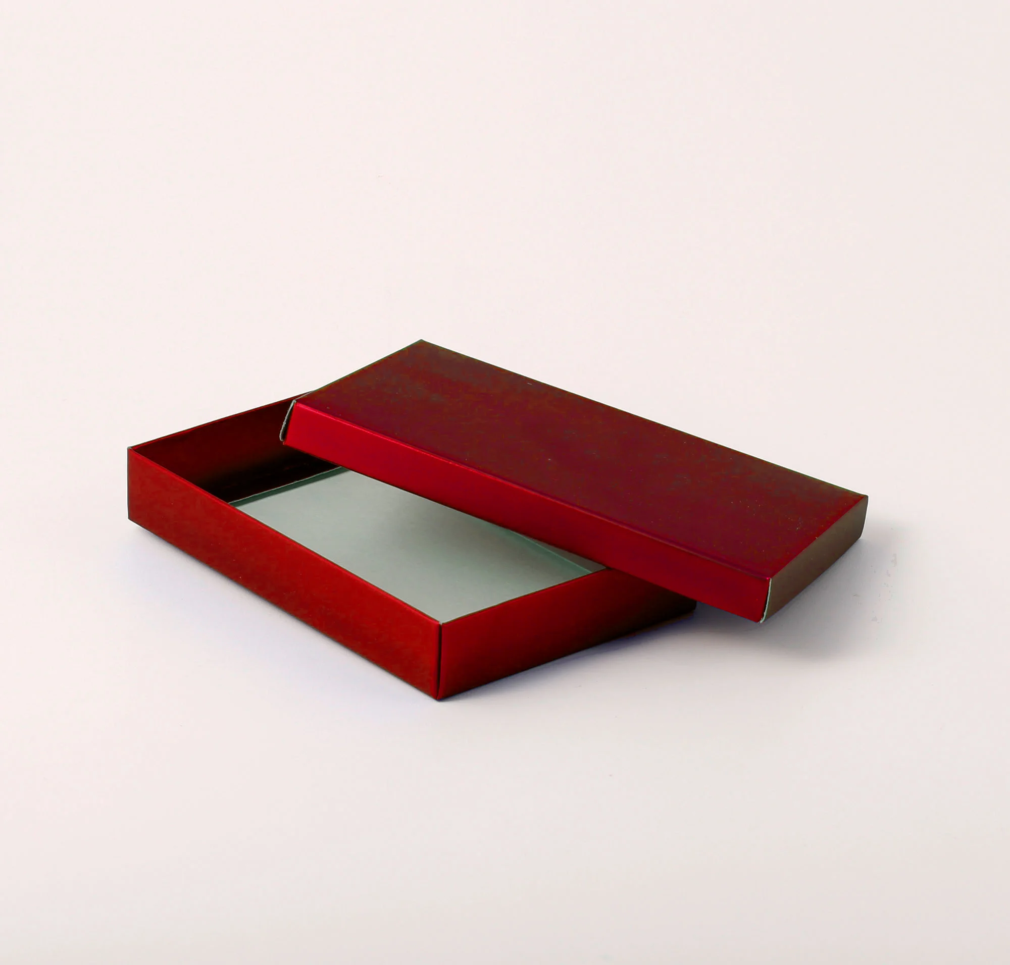 Caixa Tampa e Fundo - Vinho Fosco ( 12 x 8 x 2 cm ) - 100 unidades - Imagem 2