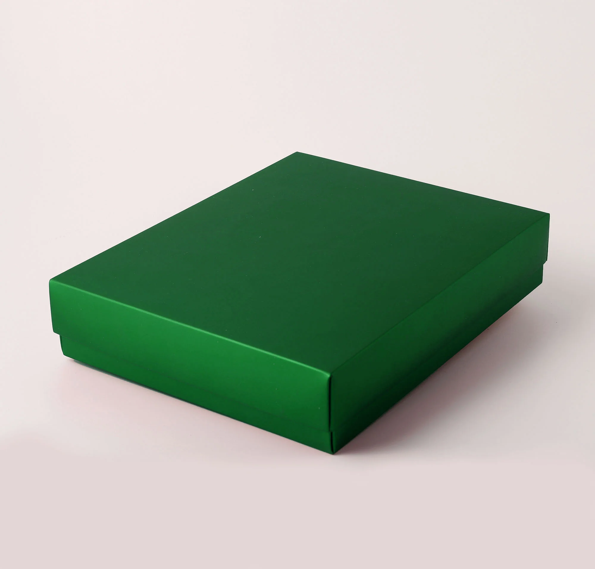 Caixa Tampa e Fundo - Verde Fosco ( 24,5 x 19,5 x 5 cm ) - 100 unidades