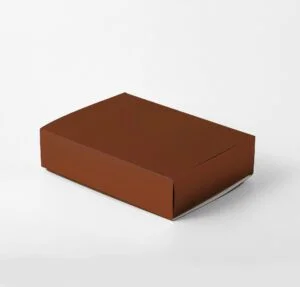 Caixa Gaveta - Marrom Fosco ( 15,5 x 12 x 3,5 cm ) - 100 unidades