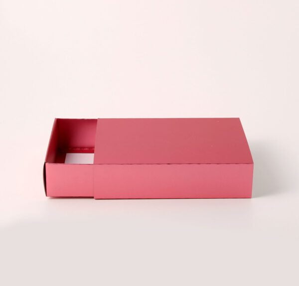 Caixa Gaveta - Rosa Fosco ( 15,5 x 12 x 3,5 cm ) - 100 unidades - Imagem 3