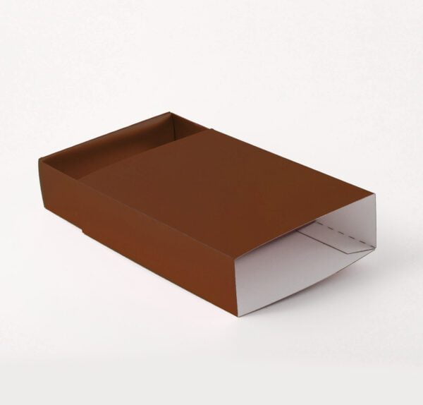 Caixa Gaveta - Marrom Fosco ( 15,5 x 12 x 3,5 cm ) - 100 unidades - Imagem 2