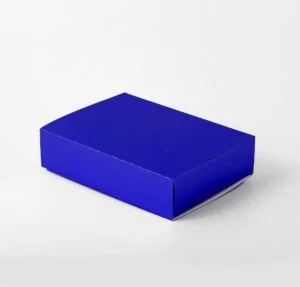 Caixa Gaveta - Azul Fosco ( 15,5 x 12 x 3,5 cm ) - 100 unidades
