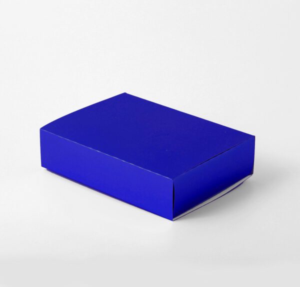 Caixa Gaveta - Azul Fosco ( 15,5 x 12 x 3,5 cm ) - 100 unidades