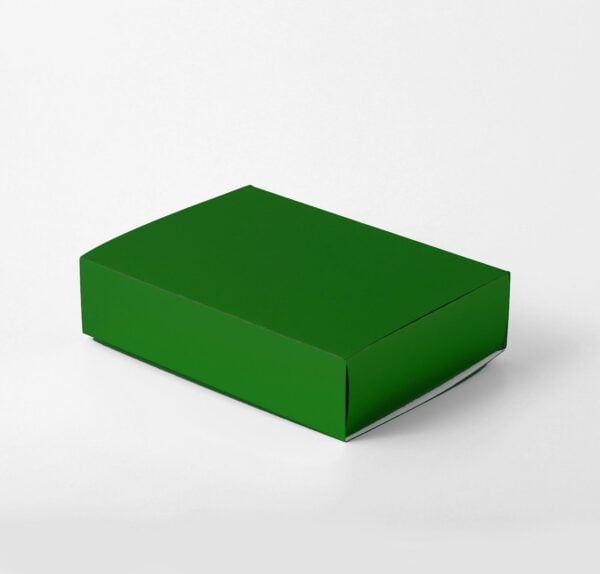 Caixa Gaveta - Verde Fosco ( 15,5 x 12 x 3,5 cm ) - 100 unidades