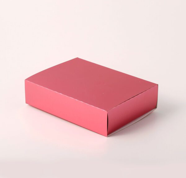 Caixa Gaveta - Rosa Fosco ( 15,5 x 12 x 3,5 cm ) - 100 unidades