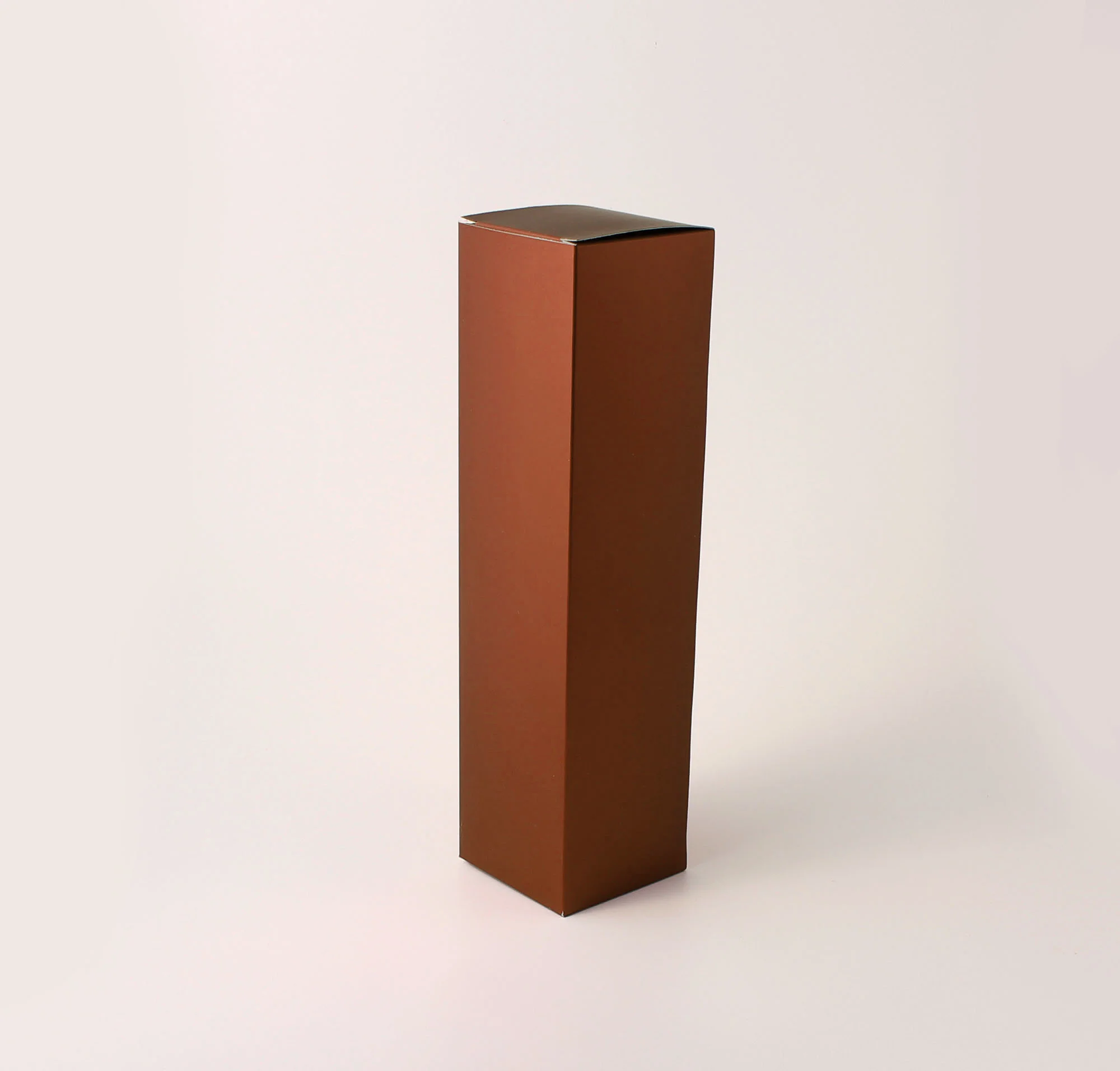 Caixa para Garrafa - Marrom Fosco ( 7,5 x 7,5 x 30 cm ) - 100 unidades