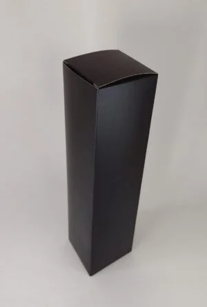 Caixa para Garrafa - Preto Fosco ( 7,5 x 7,5 x 30 cm ) - 100 unidades