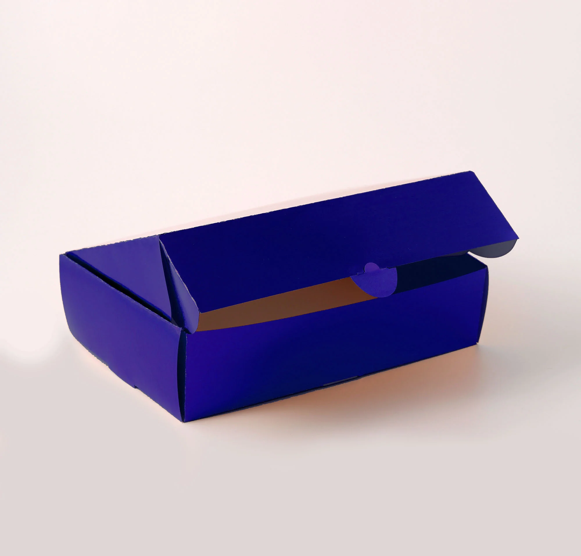 Caixa Conjugada - Azul Brilhante ( 21,5 x 15 x 3,5 cm ) - 100 unidades