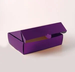 Caixa Conjugada - Lilás Brilhante ( 21,5 x 15 x 3,5 cm ) - 100 unidades