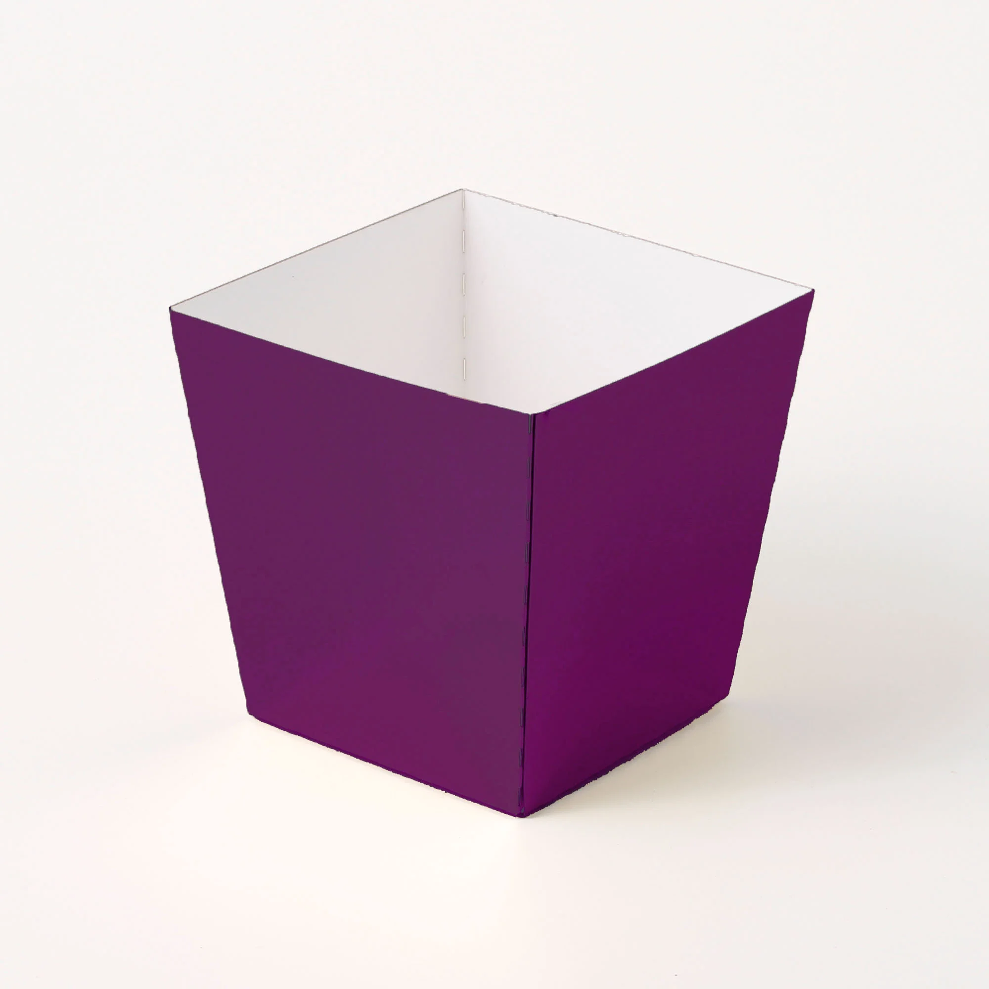 Cachepot Prata - Metalizado Brilho ( 7,5 x 7,5 x 9,5 cm ) - 100 Unidades - Imagem 2