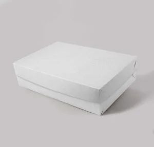 Caixa Branca ( Triplex ) - Tampa e Fundo ( 40 x 26 x 10 cm ) - 25 unidades