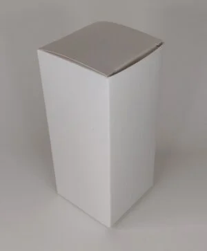 Caixa Branca - Papel Triplex ( 7,5 x 7,5 x 17 cm ) - 50 Unidades
