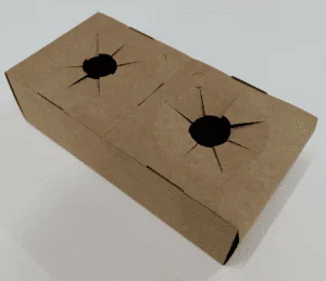 Porta Copos para Delivery - (Kraft ou Branco) - 200 Unidades