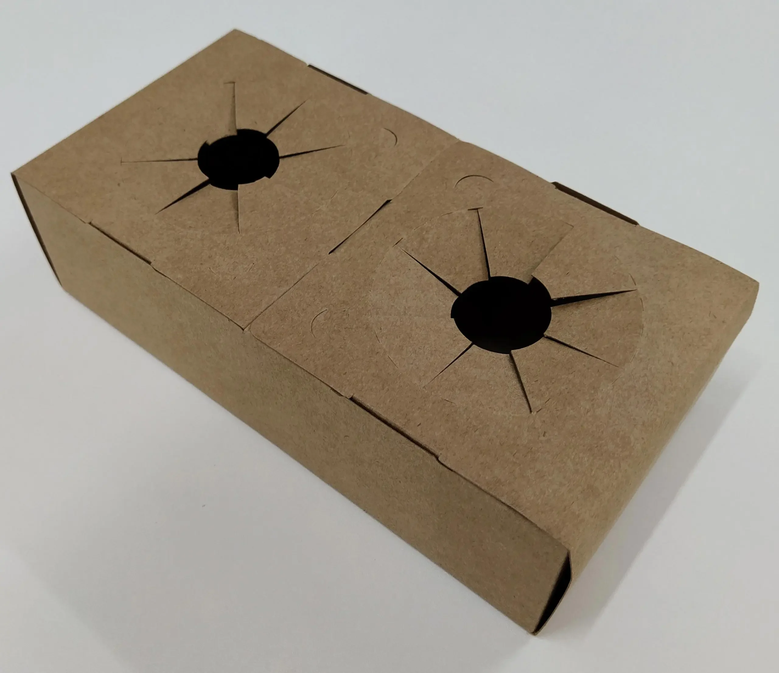 Porta Copos para Delivery - (Kraft ou Branco) - 200 Unidades