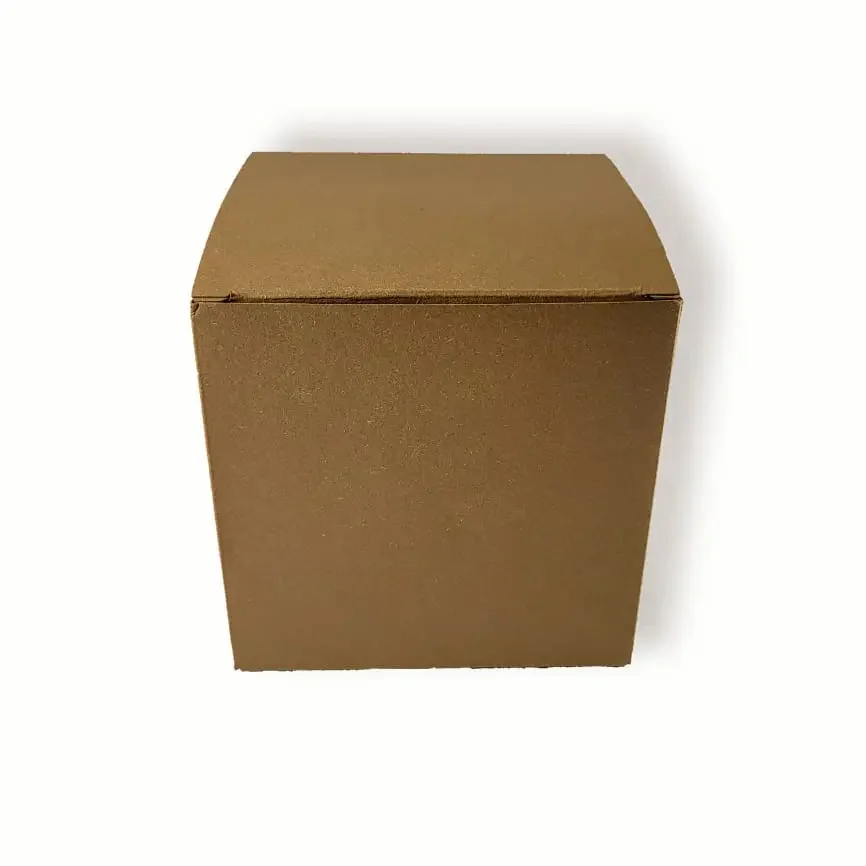 Caixa Kraft - Tampa Acoplada (10 x 10 x 10cm) - 100 unidades - Imagem 3