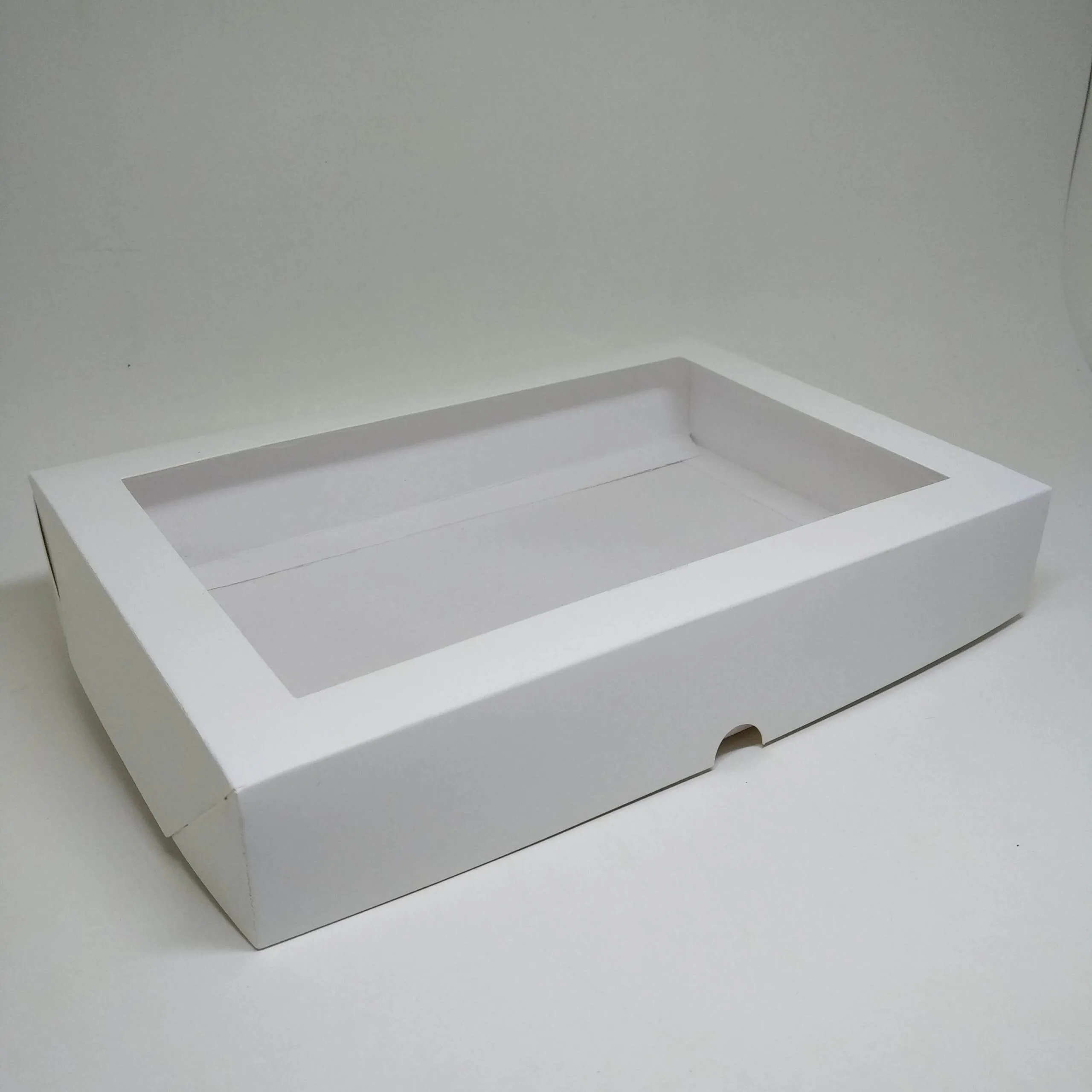 Caixas Kraft com Visor - 12 brigadeiros (15cm x 12cm x 3,5cm) - 100 Unidades - Imagem 3