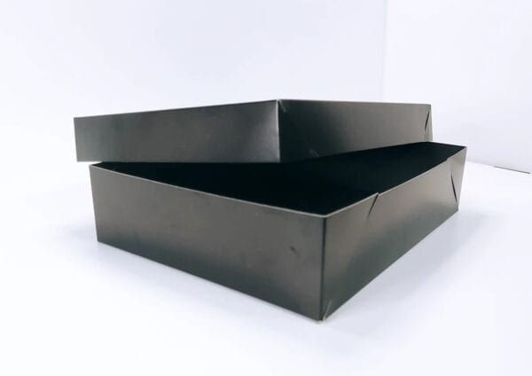 Caixa Tampa e Fundo - Preto ( 25 x 20 x 6cm ) - 100 unidades - Imagem 2