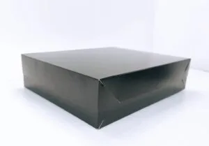 Caixa Tampa e Fundo - Preto ( 25 x 20 x 6cm ) - 100 unidades